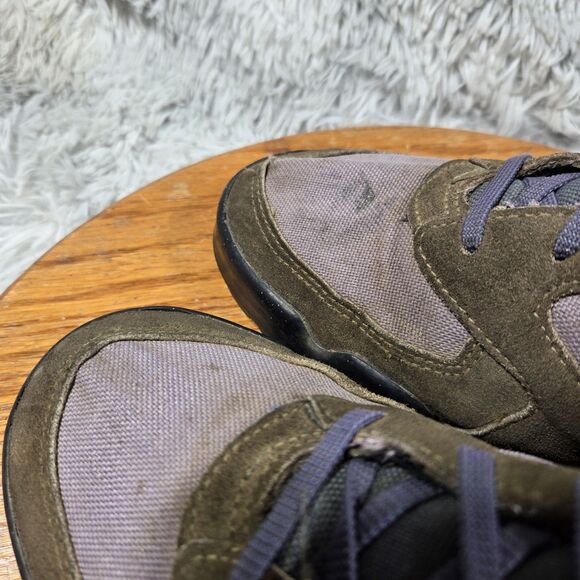 Vintage 90's Nike ACG Air Caldera Women 9.5 Hiking Boots Brown/Purple Shoes Read - Picture 3 of 14